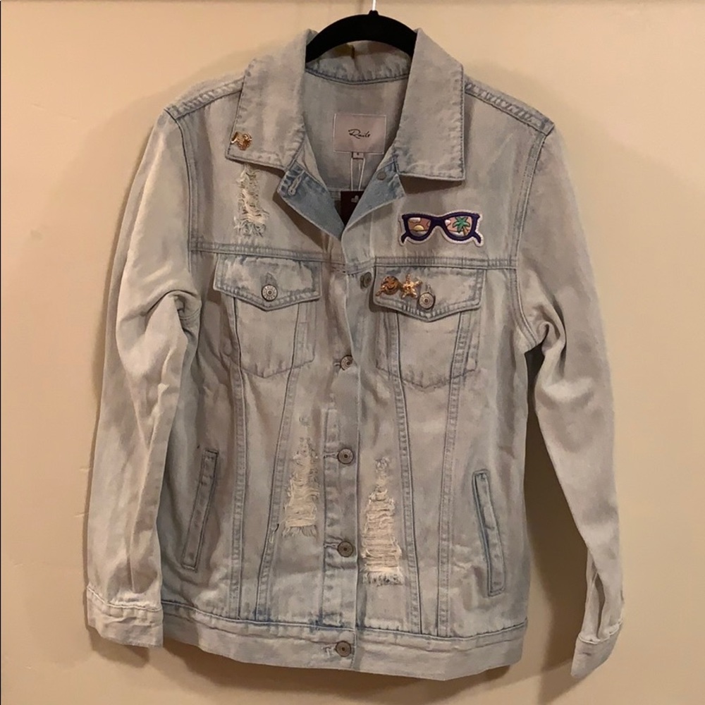 *SOLD* RAILS KNOX DENIM JACKET - IBIZA